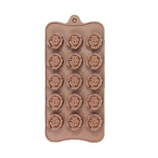 chocolade roos vorm siliconen mal