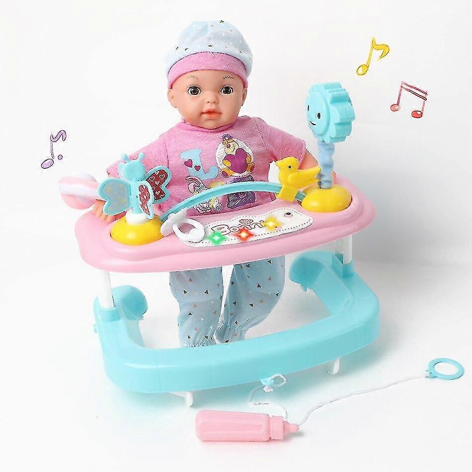 reborn doll silicone 36cm realistic shaker toddle bebe light