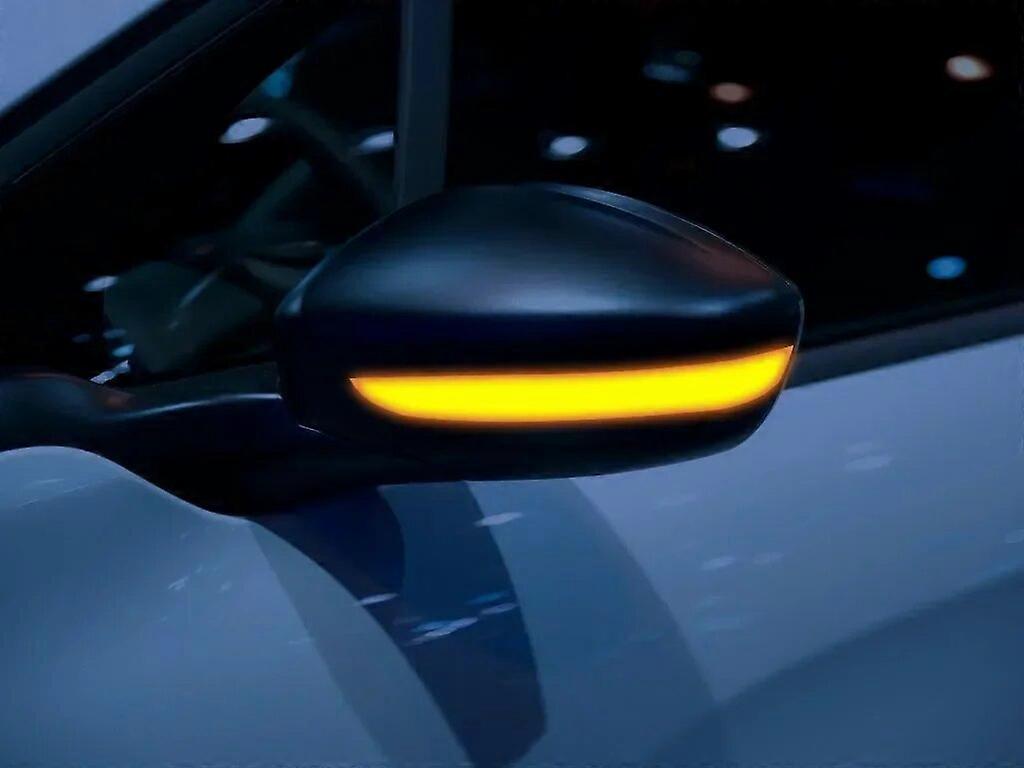 Dynamic LED Side Mirror Blinker Lights Turn Signal Lamps 2PCS for Peugeot 2008 208 2013-2020 for Citroen C3 C4 Cactus 2016-