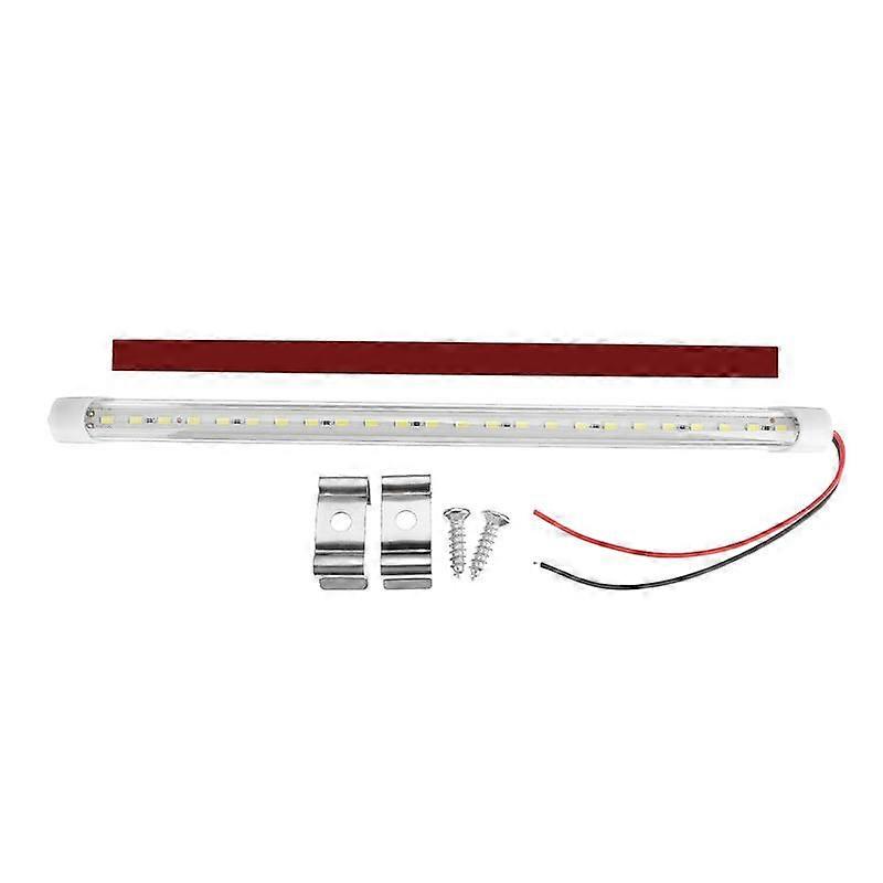 1pcs 12V LED Car Interior Light Bar Bright White Light Tube Switch for RV Camper Boat Van Lorry Truck Caravan