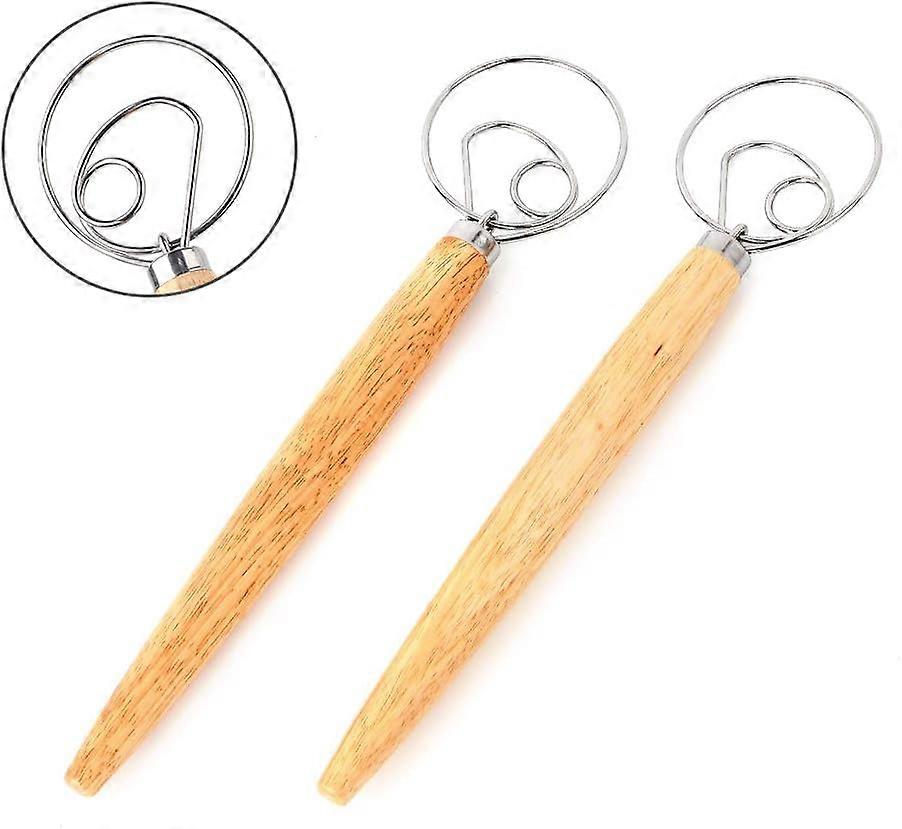 13" Bread Dough Whisk, Professional Grade Dough Whisk, Mixer, Egg Beater