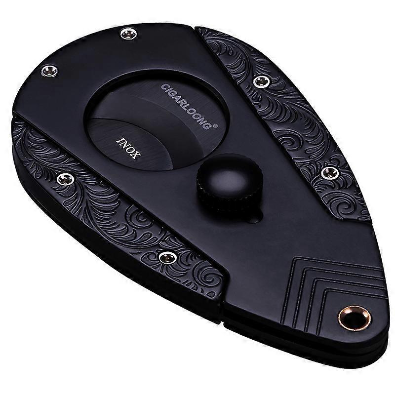 cigar cutter, Cigar cutter Cigar Knife Sharp Blade Stainless Steel Exquisite Relief cutter
