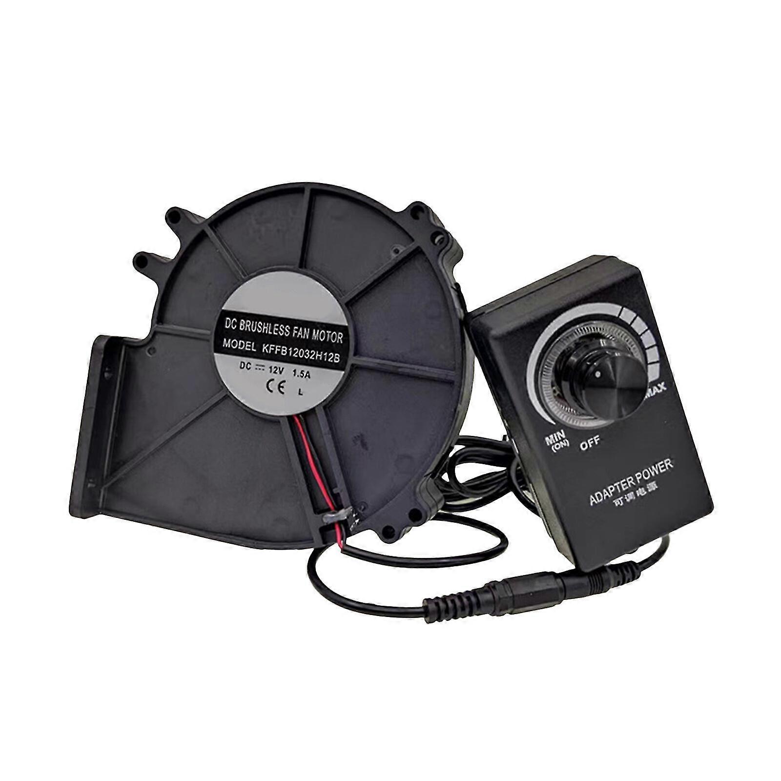 110v 220v Ac Powered Variable Speed Blower Fan With Speed Controller, Inflatable Replacement Fan