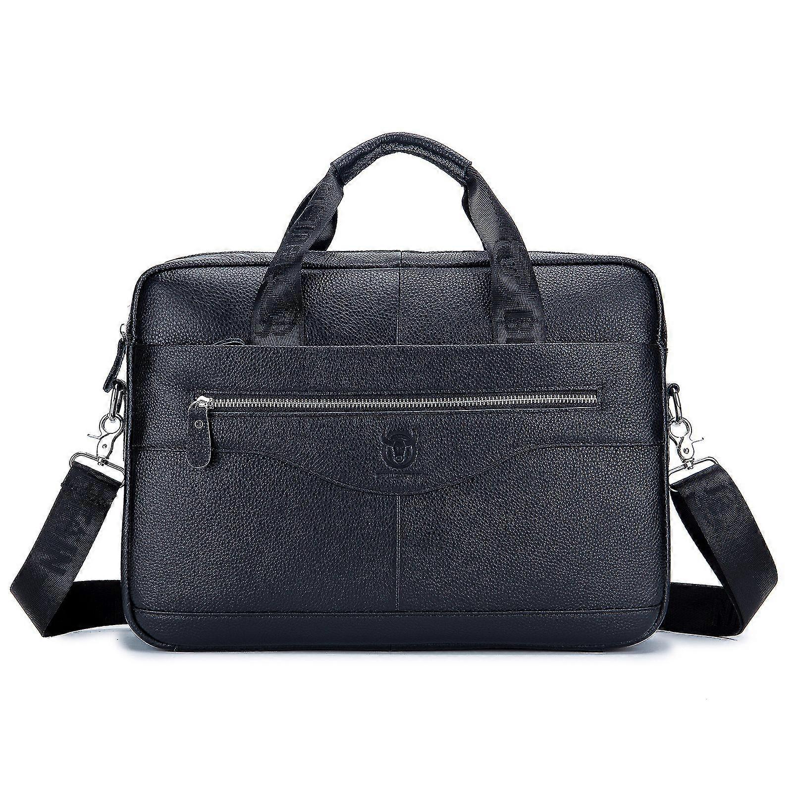 Men Leather Messenger Bag