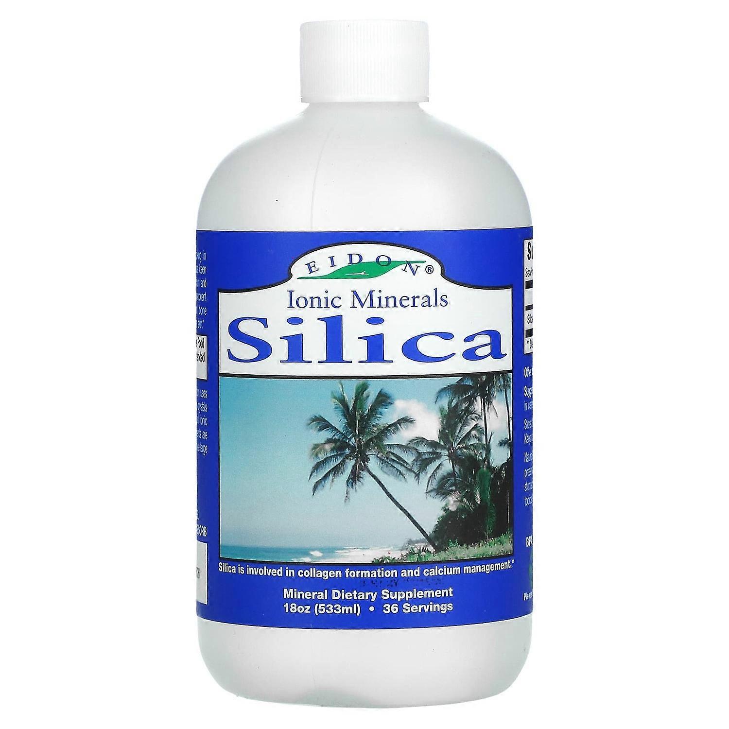 Eidon Ionic Minerals, Ionic Minerals, Silica, 18 oz (533 ml)
