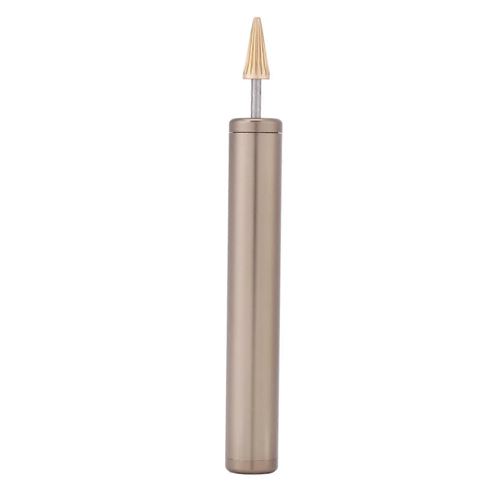 DIY皮革工艺顶边染色油笔涂抹器皮带带整理工具(咖啡)