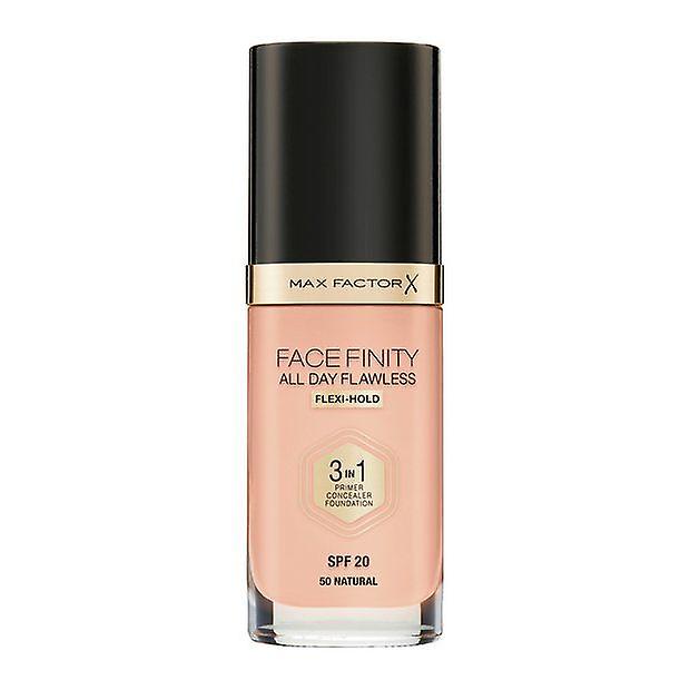 Max Factor Facefinity All Day Flawless Foundation Natural 50 30ml