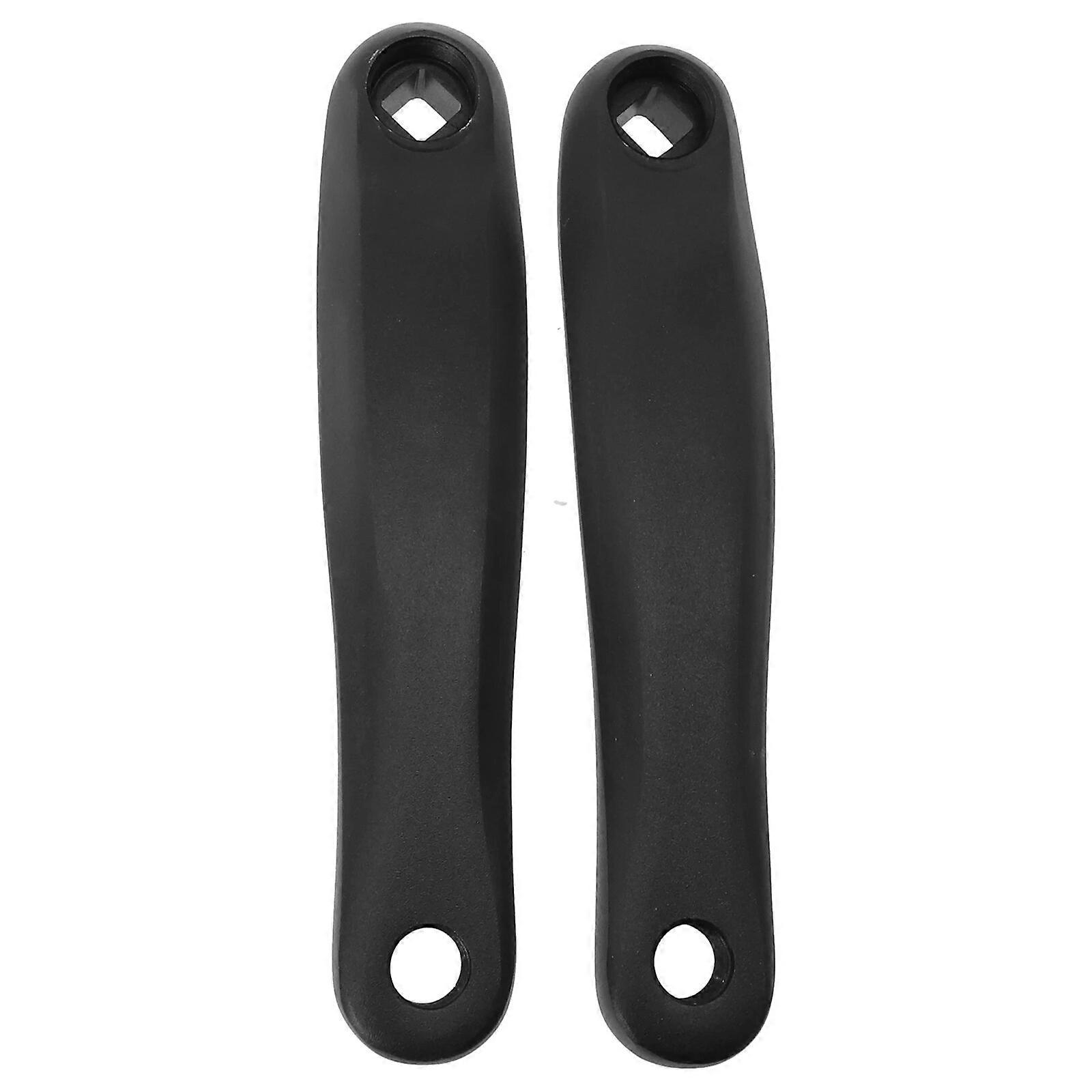 1 par cykelvev 170 mm cykelvev för elcykel MTB-cyklar vev (vänster + höger) Diamond Hole Cykel vev Cykeldel