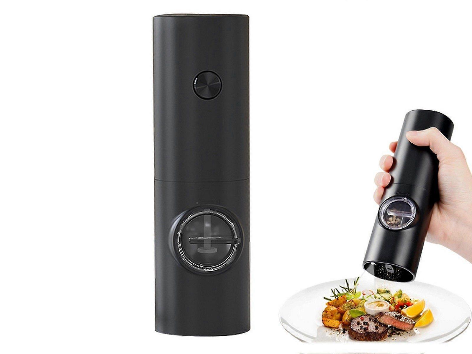 2XElectric Pepper Grinder Battery Operated Salt Mill Adjustable Grinder