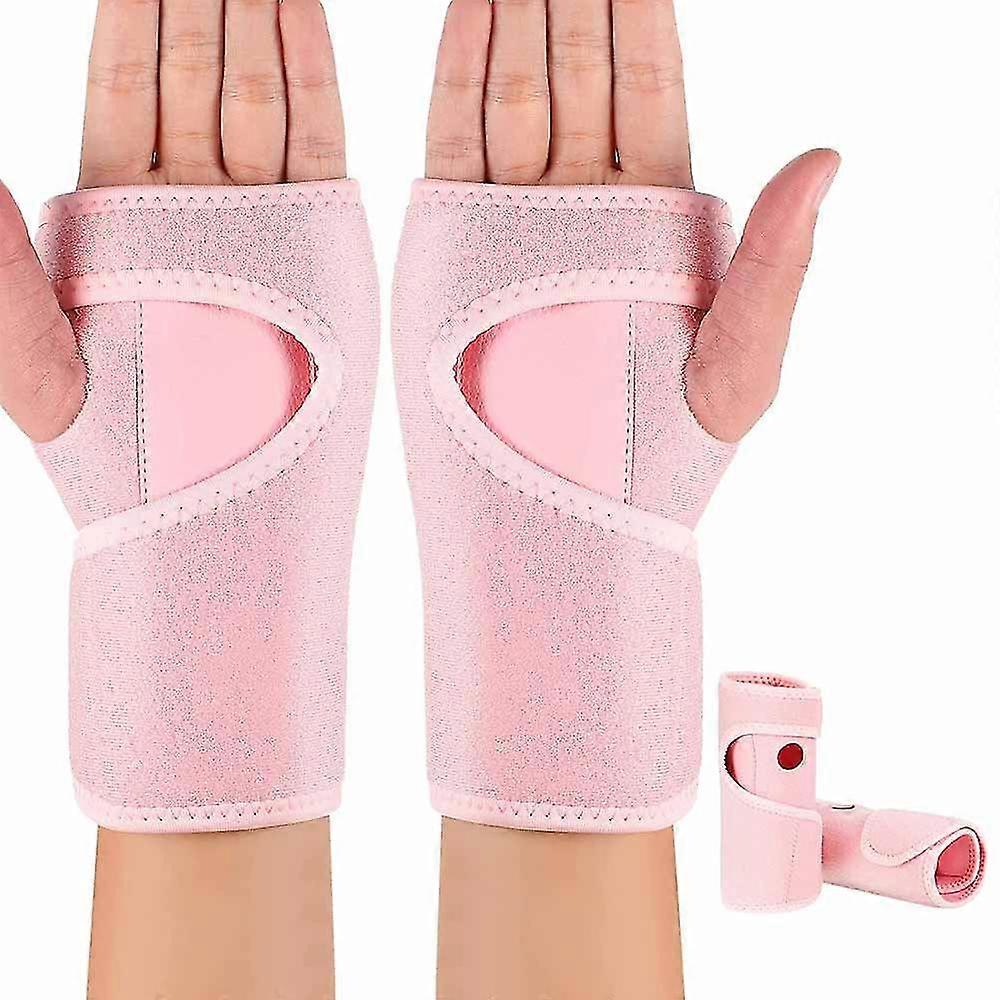 Brace Wrist Splint Stabilizer Cushioned To Help With Carpal Tunnel And Wrist Pain Relief