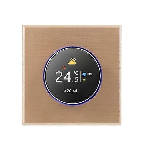 BHT-7000-GALZB 95-240V AC 3A Smart Knob Thermostat Water Heating Controller with Zigbee