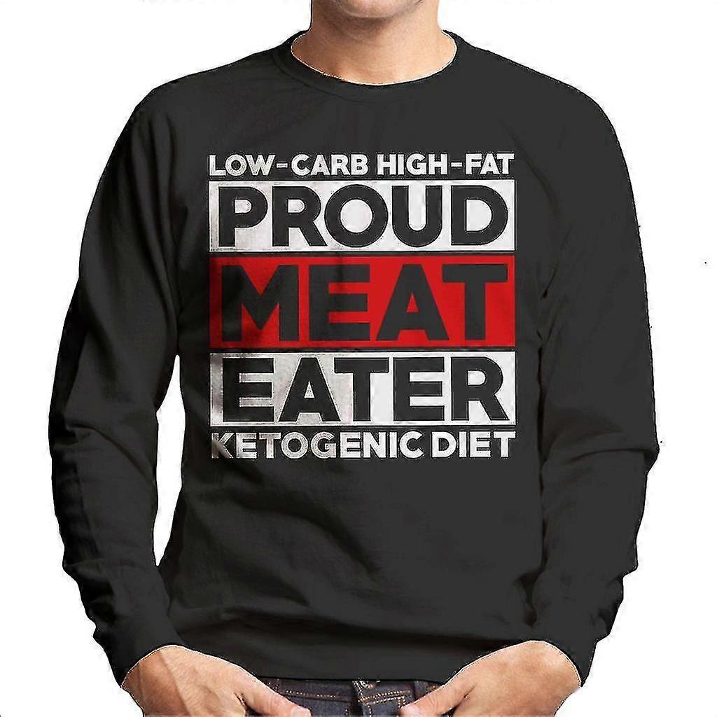 Carnivore stolt kött Eater ketogen diet män ' s Sweatshirt