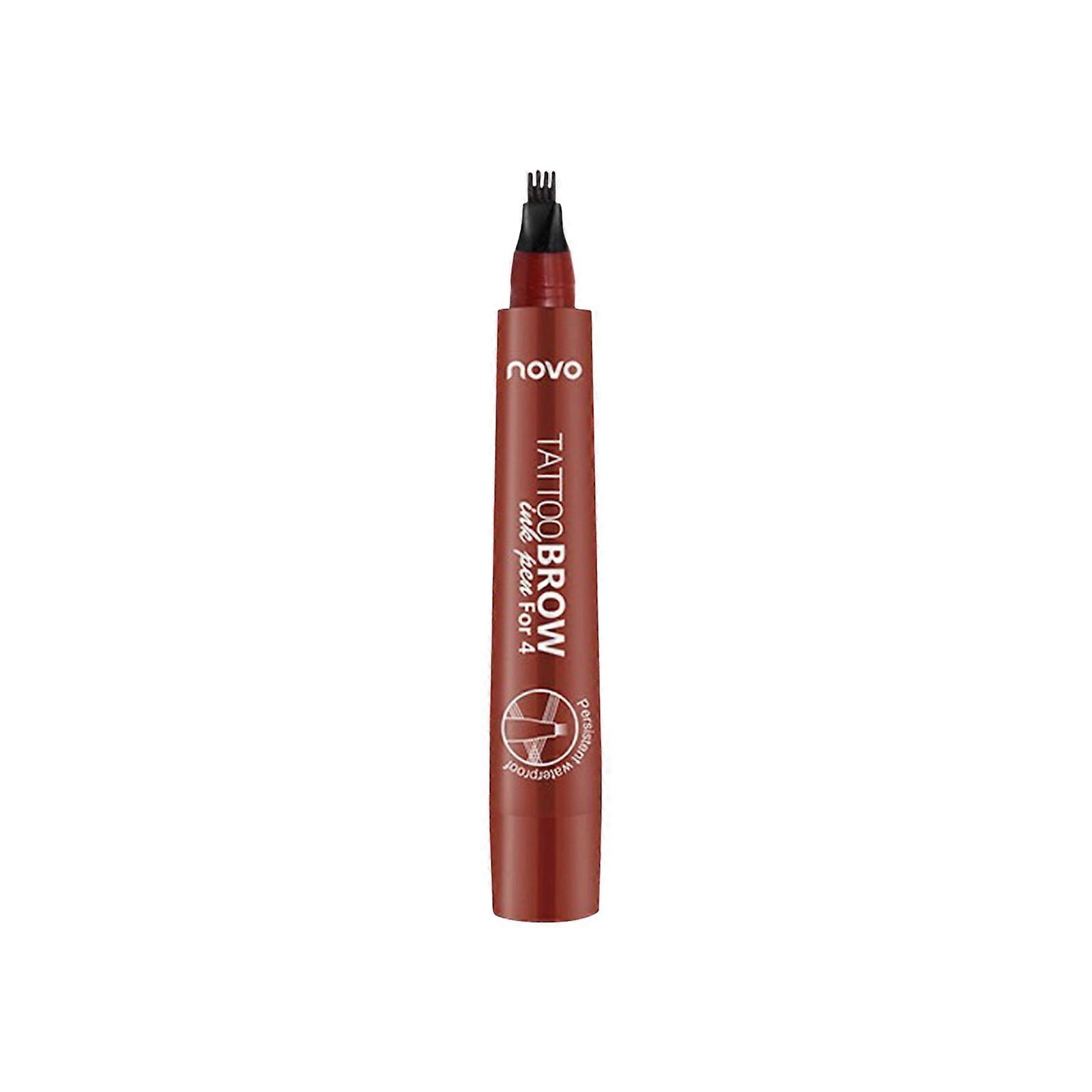 Crayon à sourcils d’eau longue durée à quatre dents Crayon à sourcils à quatre dents Crayon à sourcils liquide Flye3914