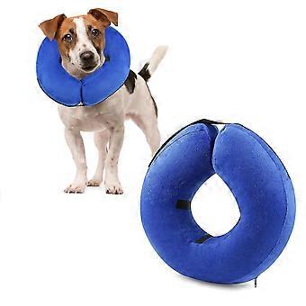 Protective Inflatable Cone Collar For Dogs And Cats, Adjustable