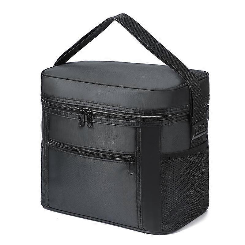 Portable Lunch Bag Picnic Bag Black