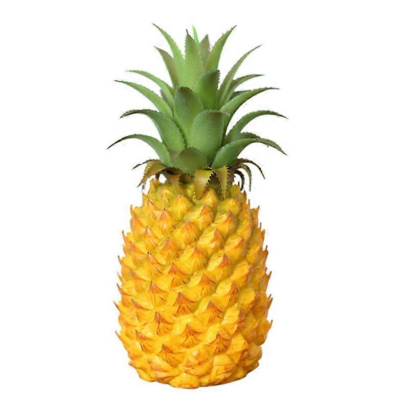 Artificial Plastic Fruits Fake Pineapple Home Ornament Decor Party Display Prop KAESI