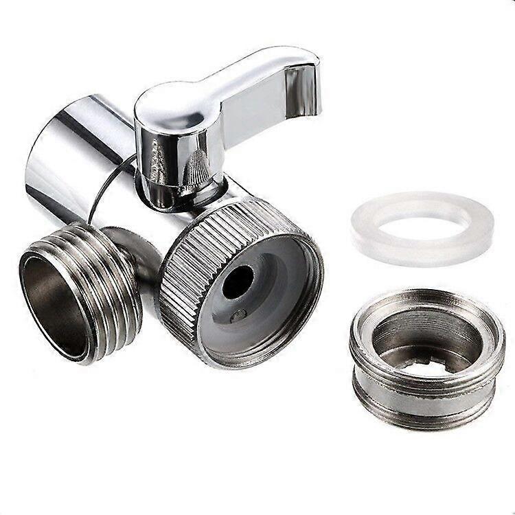 Kitchen mixer Diverter valve Silver Silver