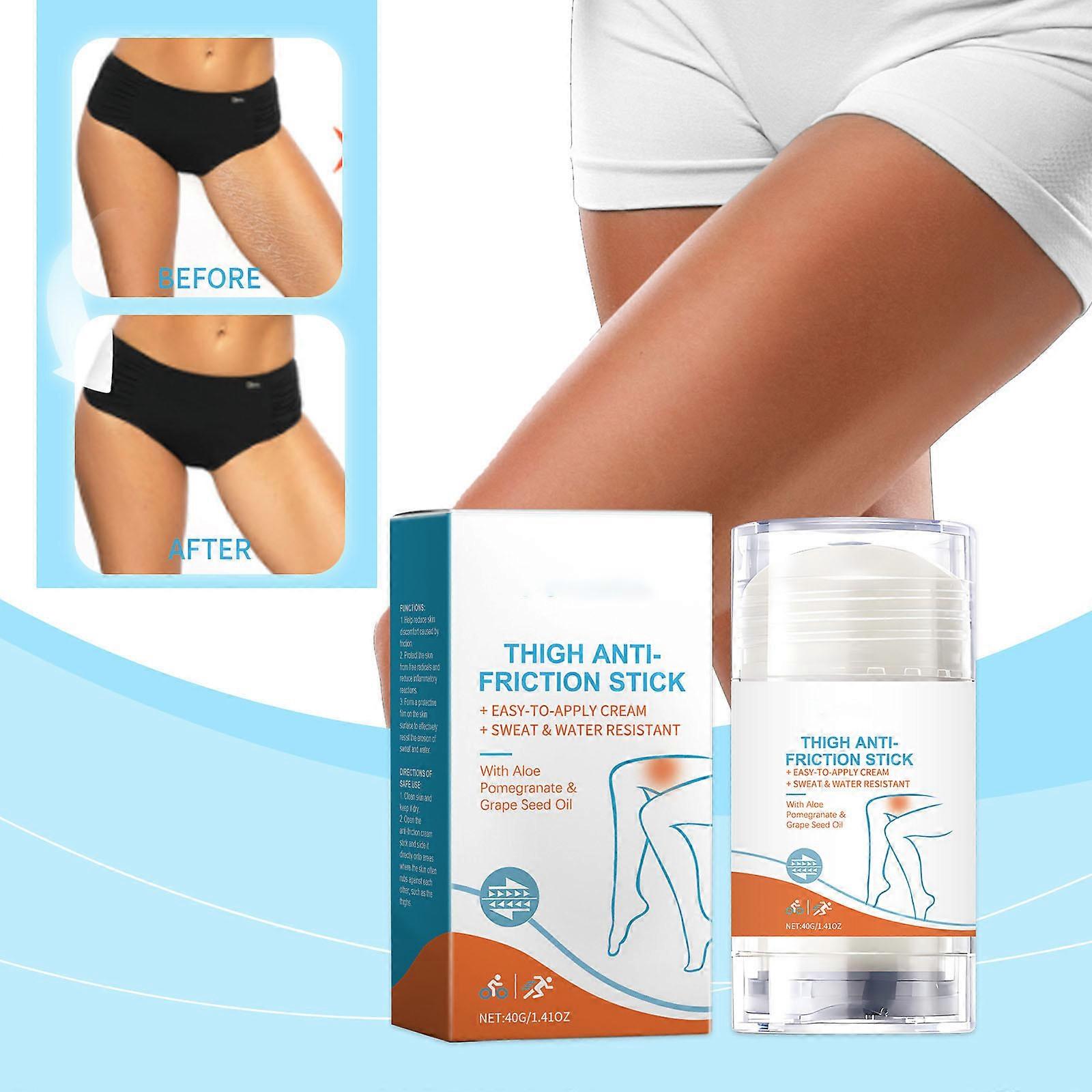 Antied Chafing Stick Para Coxas Hidratante Antied Chafing Cream Proteção Impermeável À Prova de Suor 40g