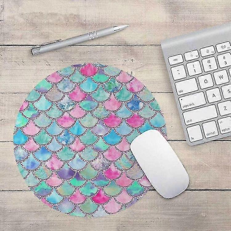 Small Round Office Non-slip Mouse Pad
