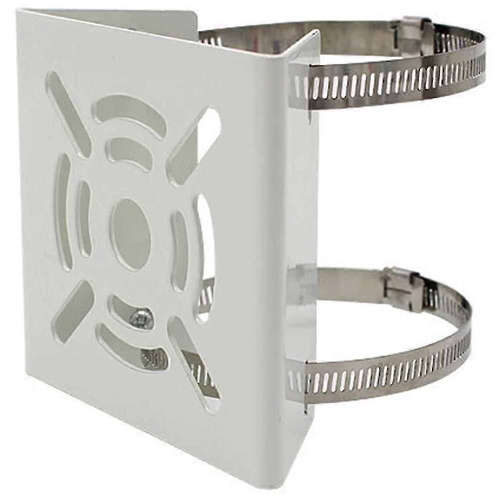 Pole Mount Bracket Camera Pole Mount Vertical Pole Mount Adapter With Loops For Security Camera