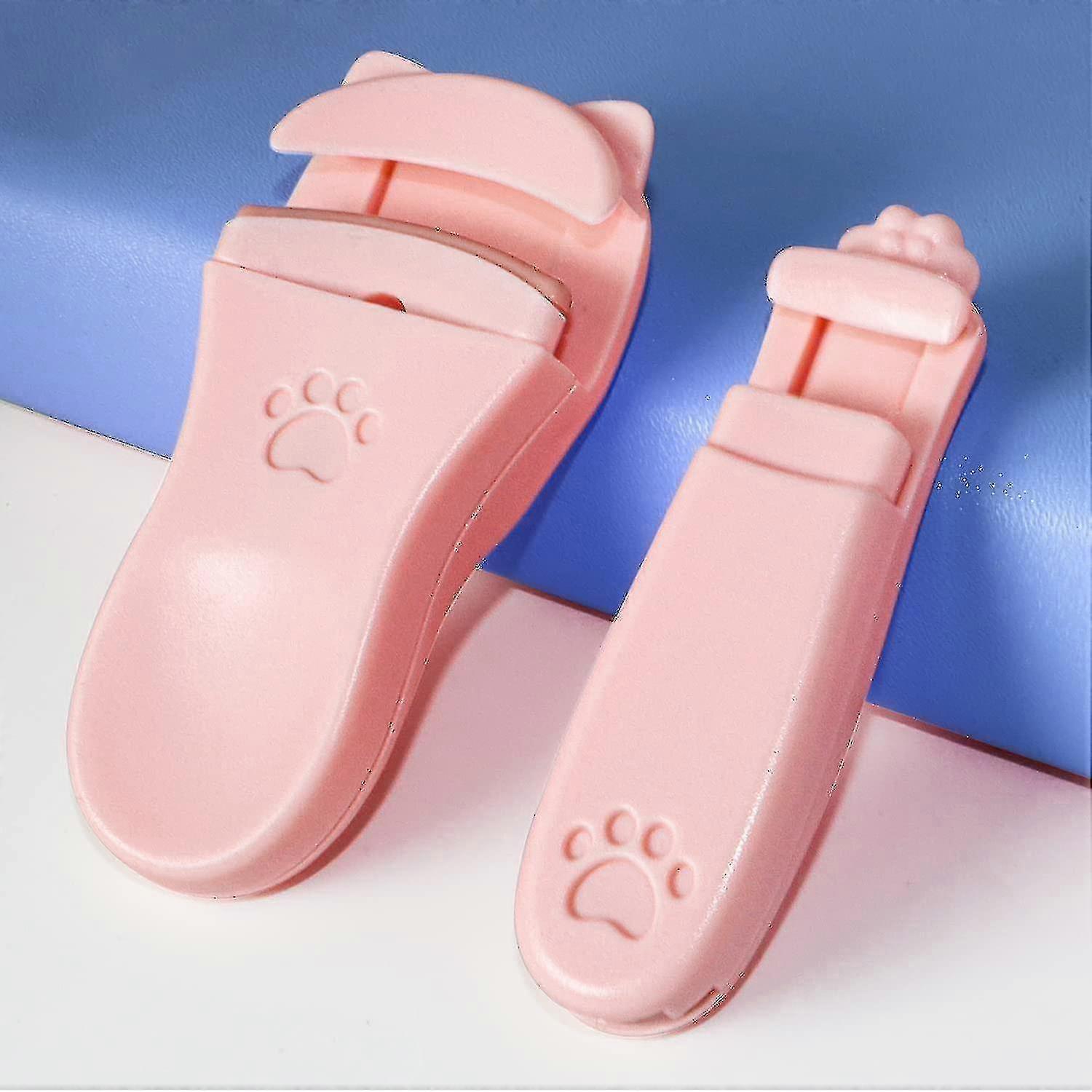 Eyelash Curler,lash Curler With Silicone Replacement Pads, Wide Angle Eyelash Curler And Partial Precision Eyelash Curler - (pink)()(2pcs)