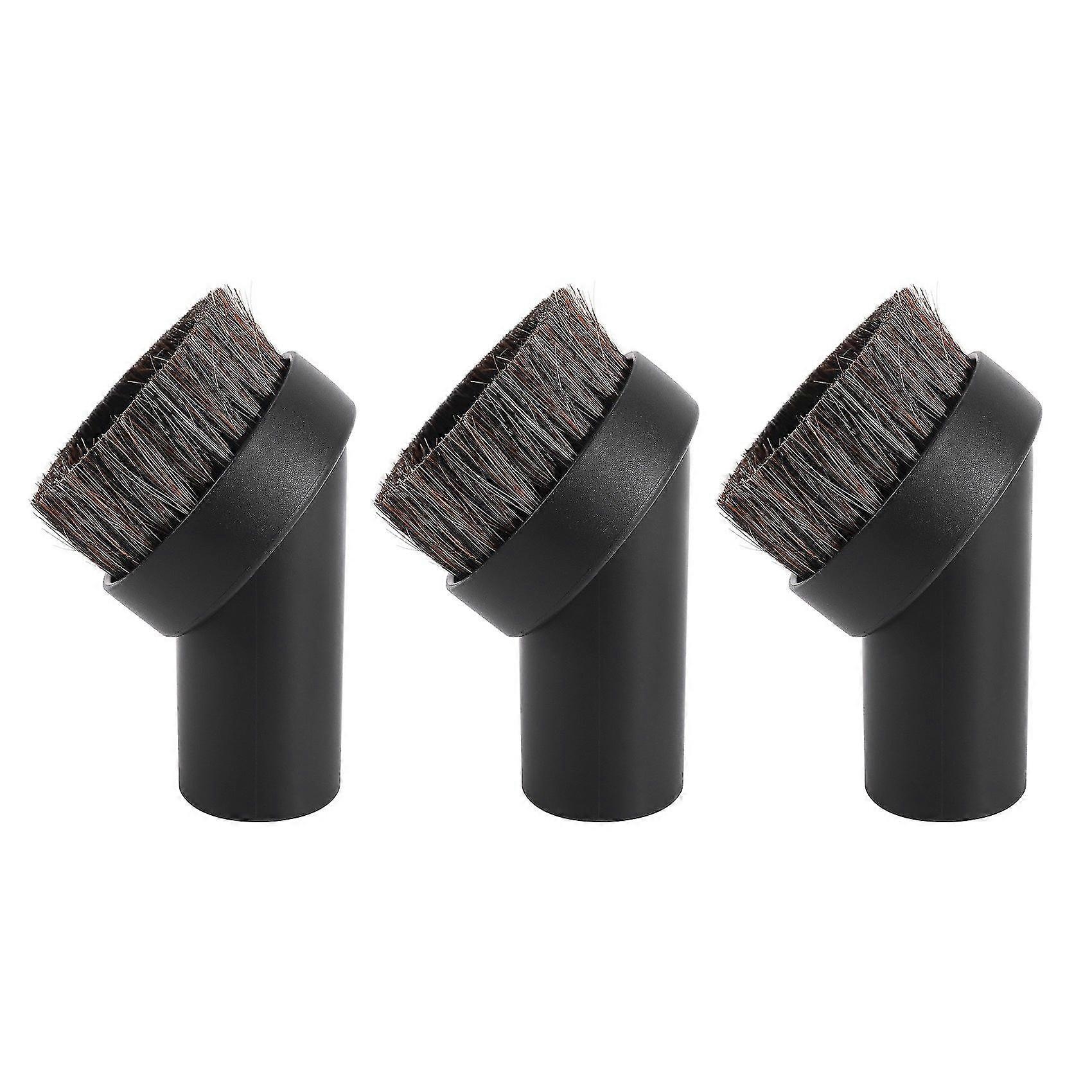 3ピース掃除機アタッチメントソフト馬毛ダスティングブラシ掃除機交換、クリーニング