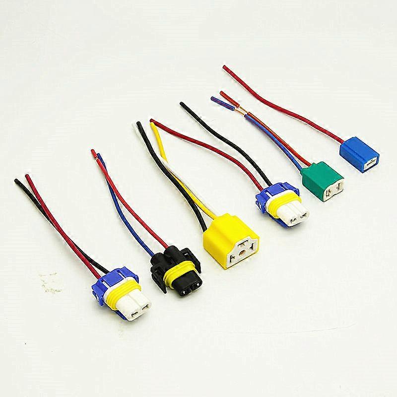 1PC Car H1 h3 H4 H7 H11 HB3 HB4 9005 9006 Headlight Bulb Holder Extension