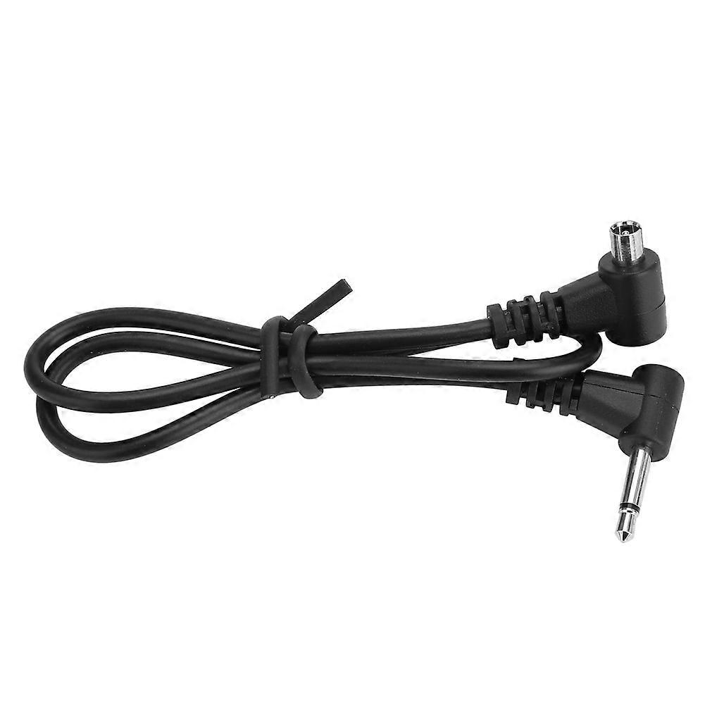 30CM Lightweight Flash PC Sync Cord 2.5mm Plug to Male PC Sync Cable