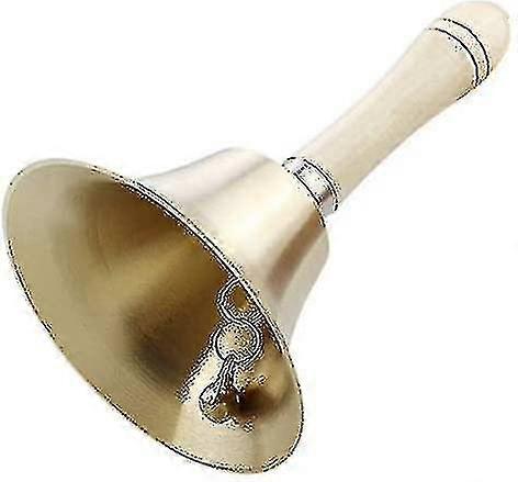 الفصول الدراسية جرس النحاس اليد جرس الخدمة جرس مع مقبض بصوت عال جرس اليد