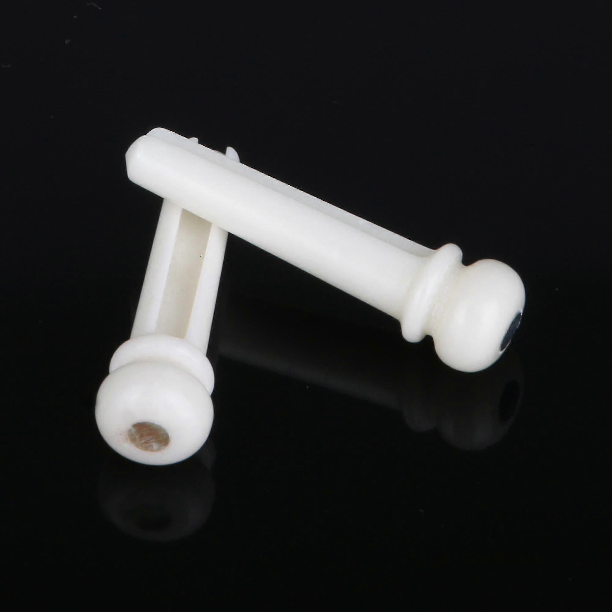 30ピースボーンブリッジピン弦ペグホワイトアコースティックギター用シェルドット付き