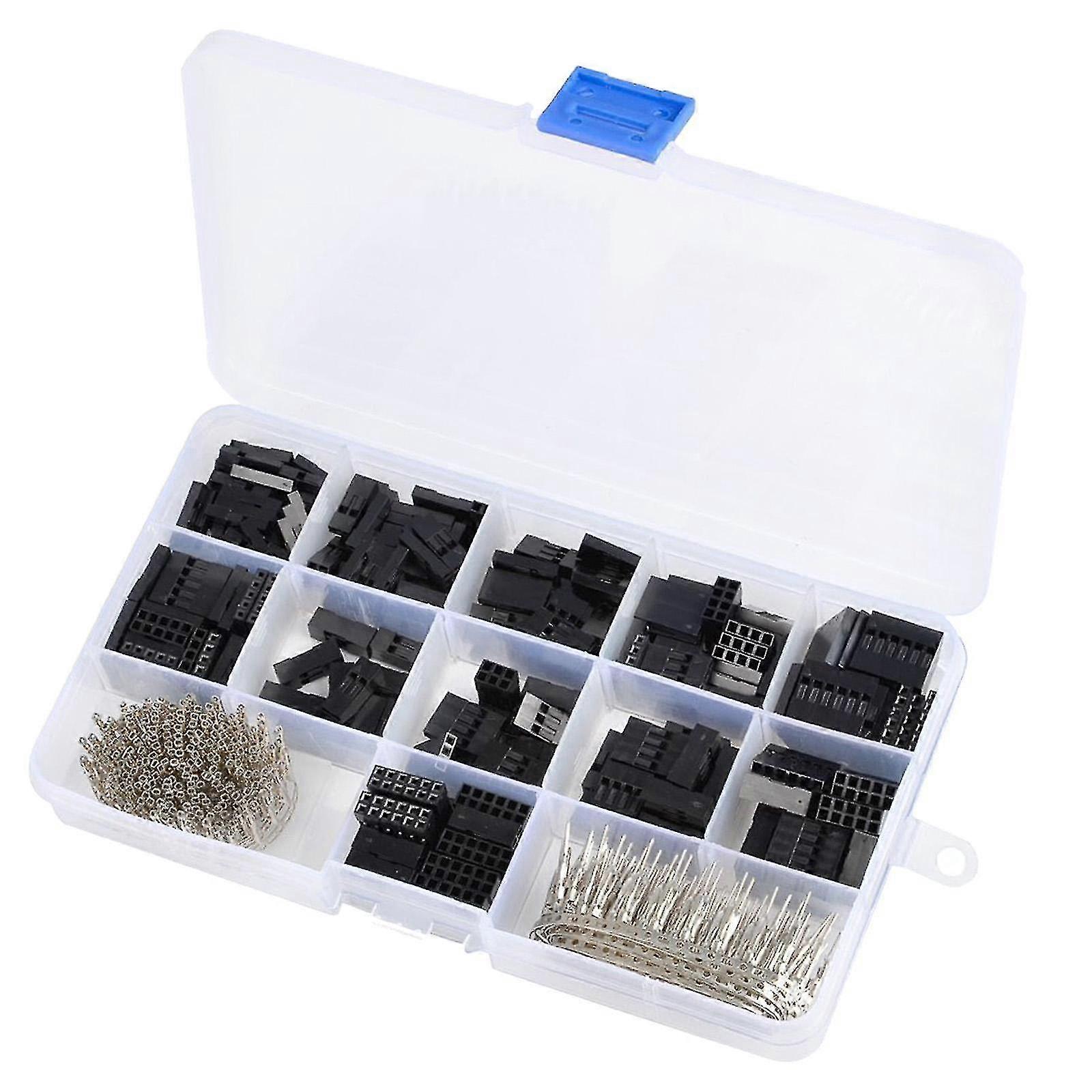 620 Dupont Connecteur 2.54mm, Dupont Cable Jumper Wire Pin Header Housing Kit