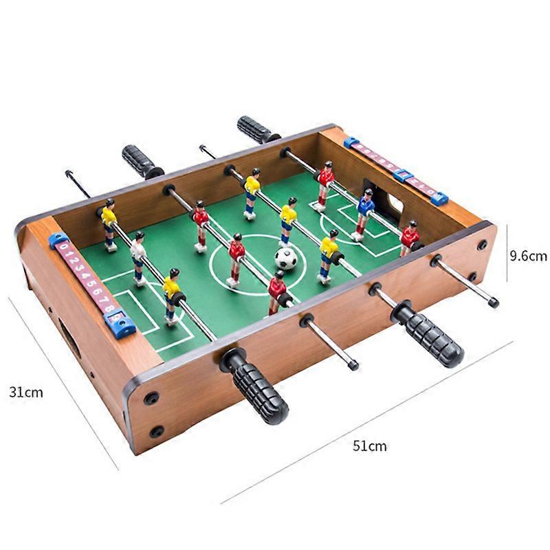 Table portable Foosball Enfants Machine en bois Bureau Football Game Enfants Jouet Cadeau pour Home Bar Party Soccer Tables Divertissement