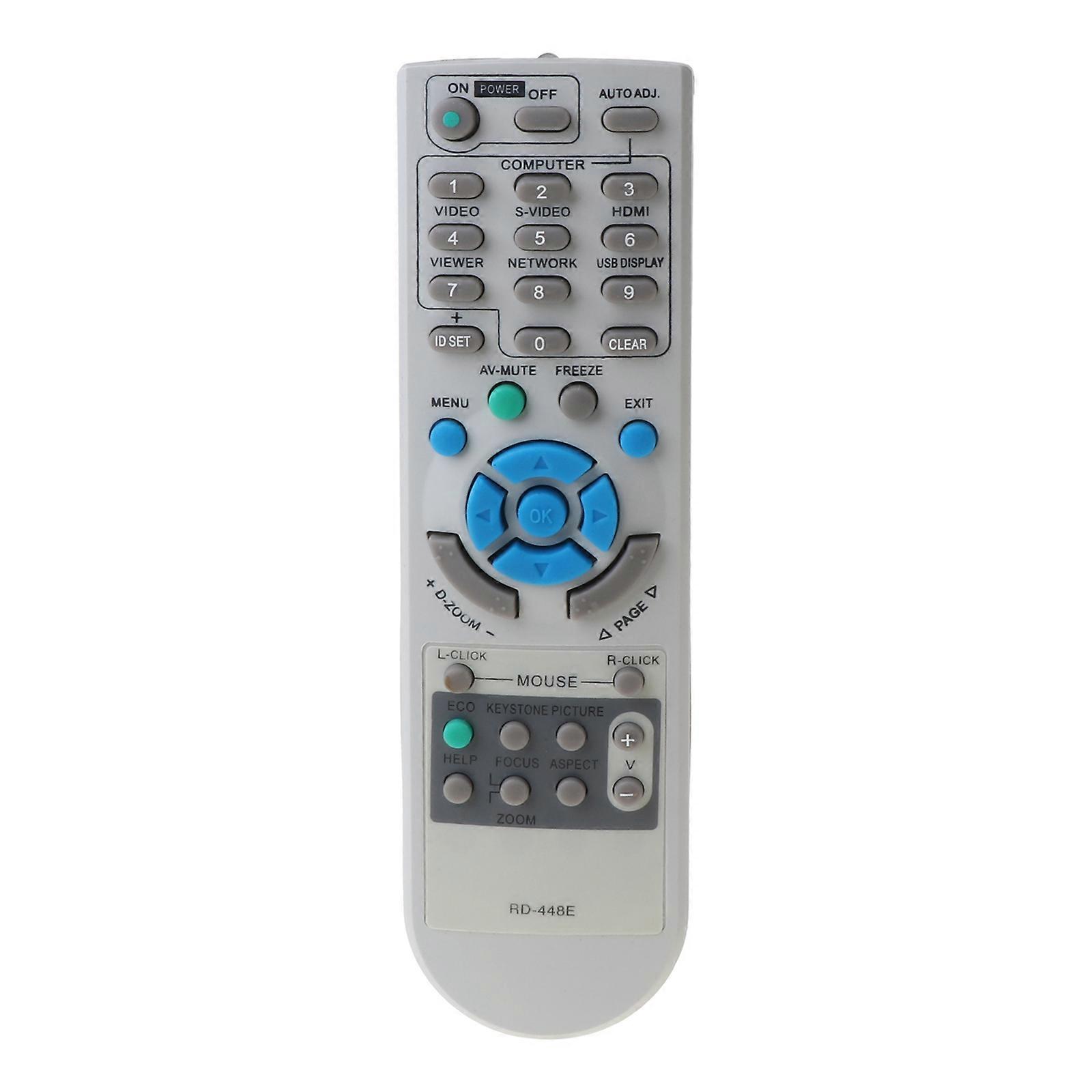 RD-448E Replacement Remote Control for NEC Projector Accessories