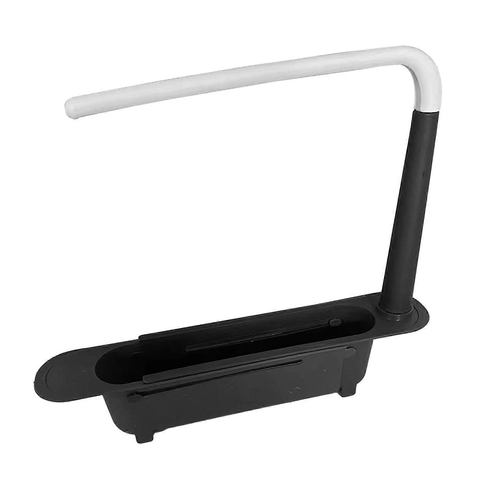 Telescopic Sink Tidy Holder Adjustable 2-in-1 Storage Basket Rack Kitchen Tools,100% New,100% New