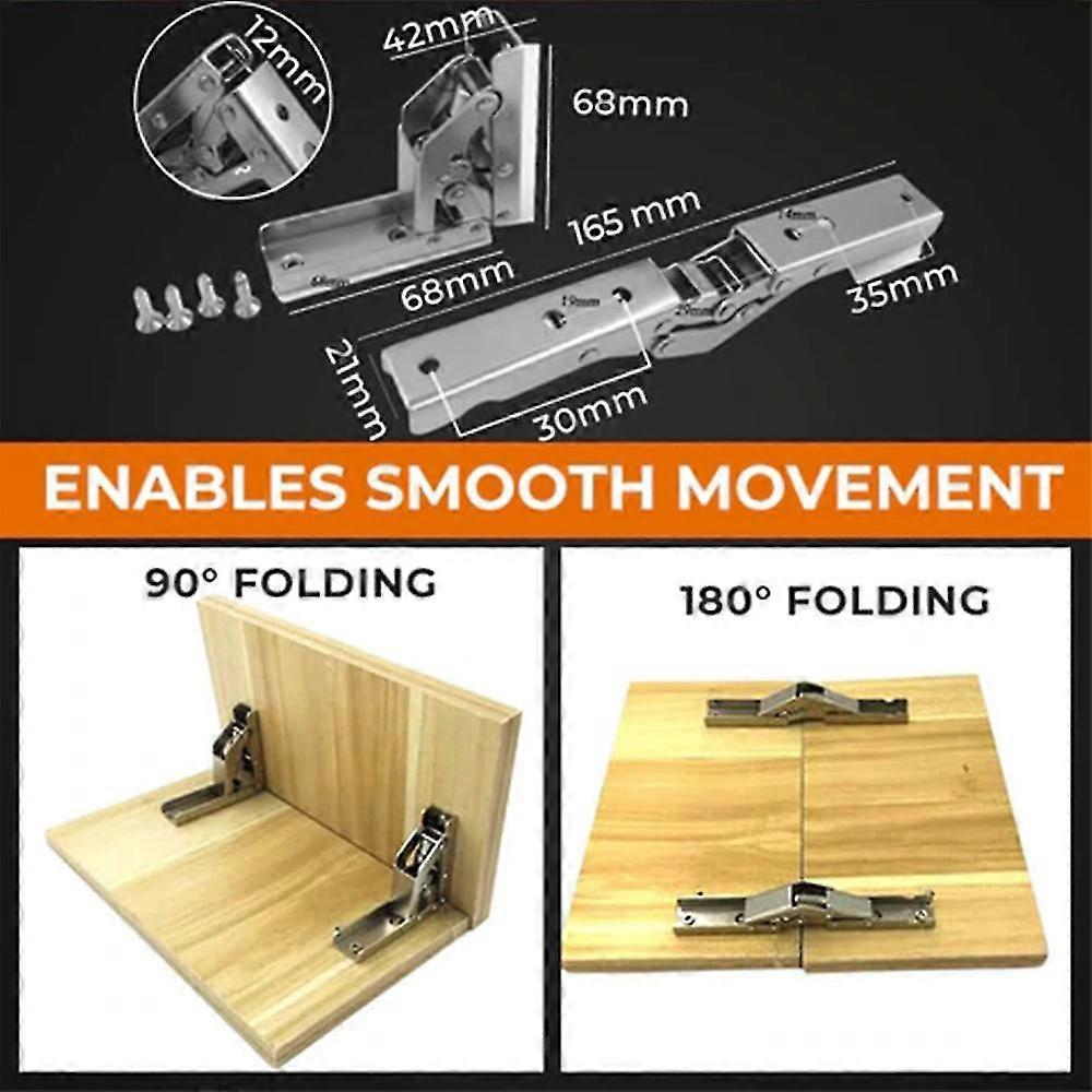 Shelf Hinge Hidden Bracket Furniture Parts Foldable Self Hinge Support
