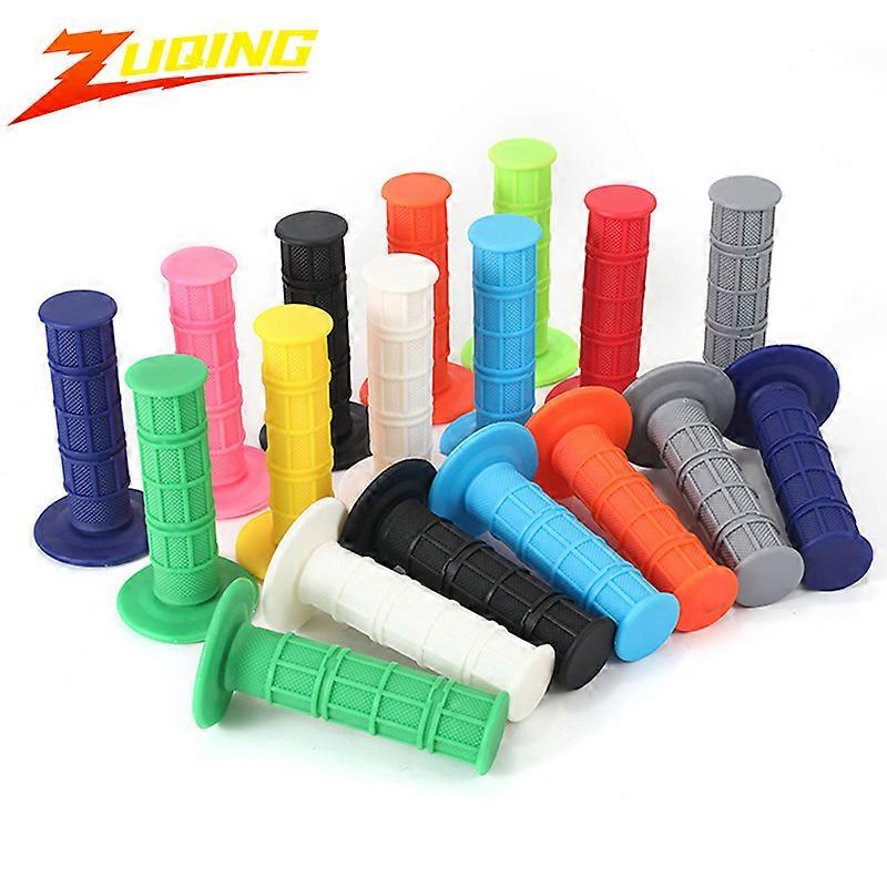 10 Colors Universal Motorcycle Handle Grips 22mm 7/8 Motocross Dirt Pit Bike Handle Bar Grips For CRF YZF KXF SXF SSR SDG BSE