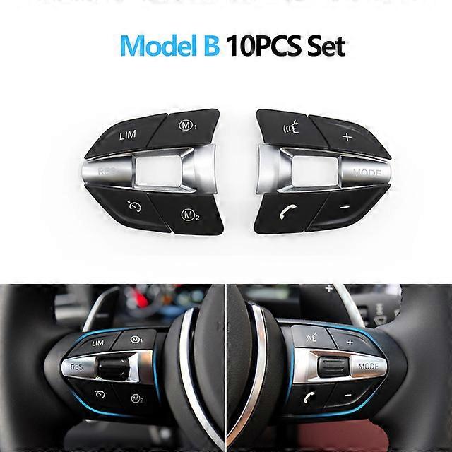 Car Steering Wheel Button Knob Replacement For BMW F10 F11 F30 F31 F34 F01 F02 F07 F06 F12 F25 F26 F15 F16 M2 M3 M4 M5 X5M X6M