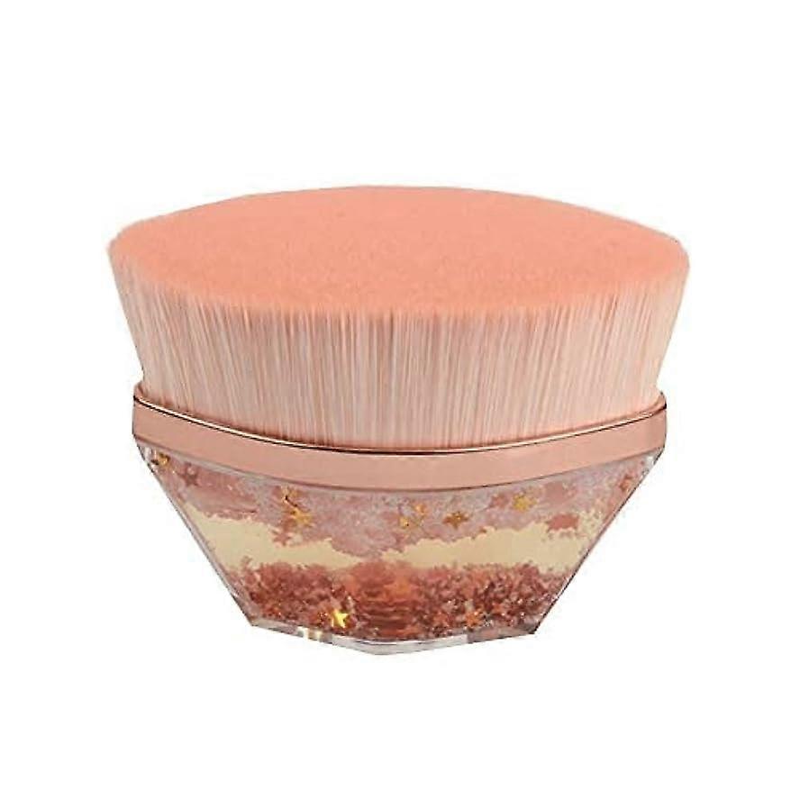 High density soft magic foundation brush multifunctional makeup brush(Pink)