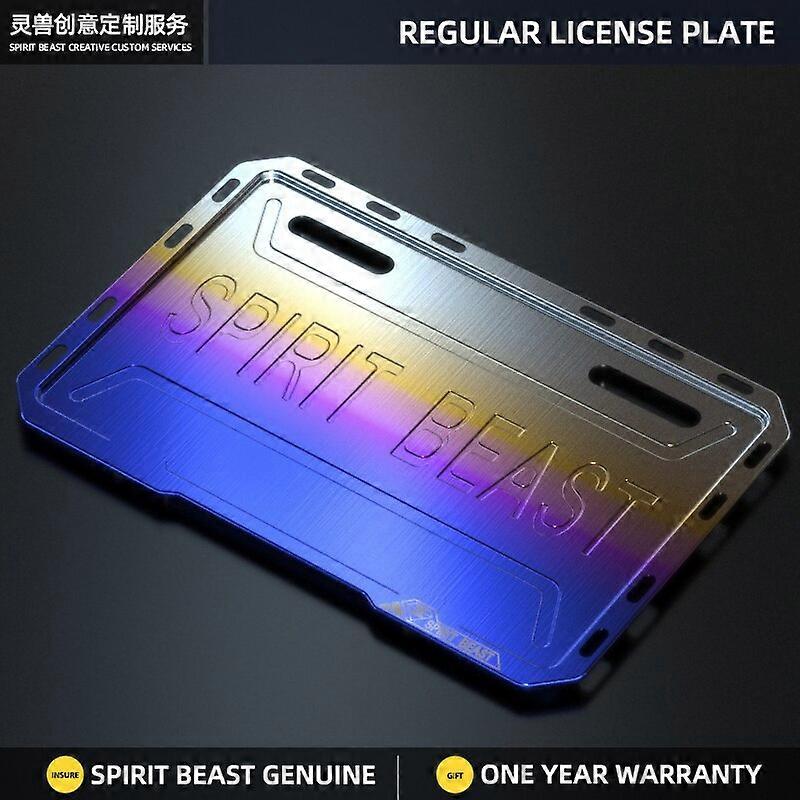 License plate frame modification accessories motorcycle universal rear license plate bracket license plate frame decorationMotor Vehicle Frame & Body