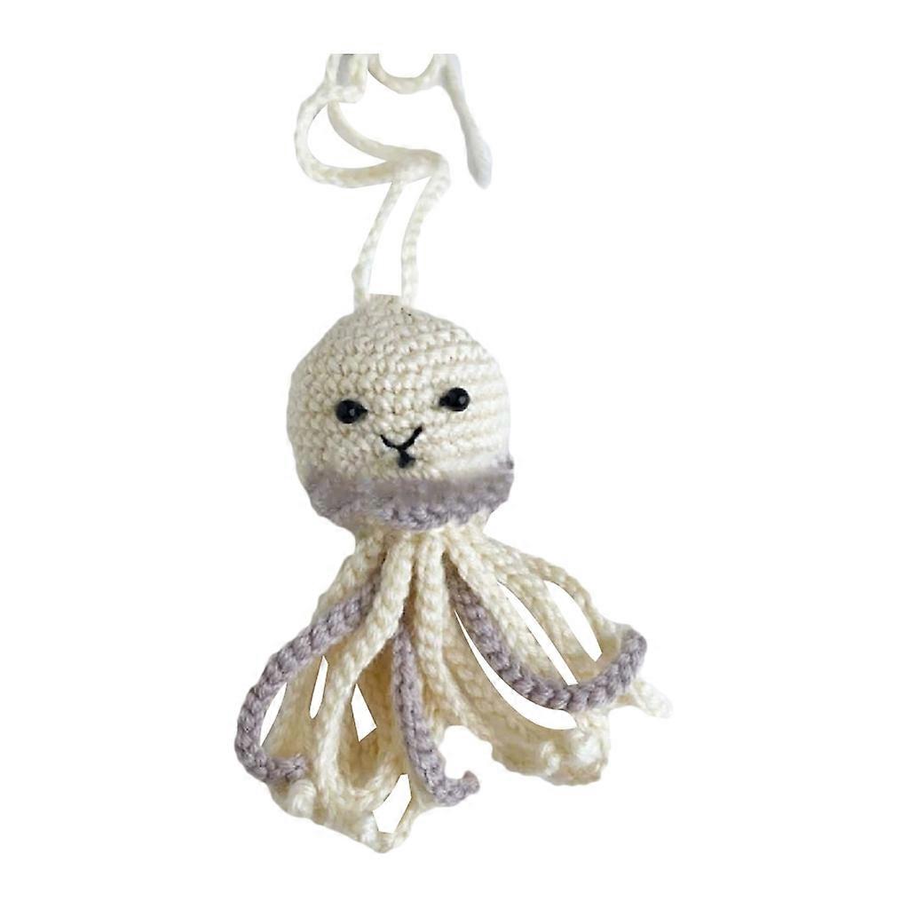 Woolen Octopus Hanging Ornament Car Decorations Pendant for Backpack Keychains