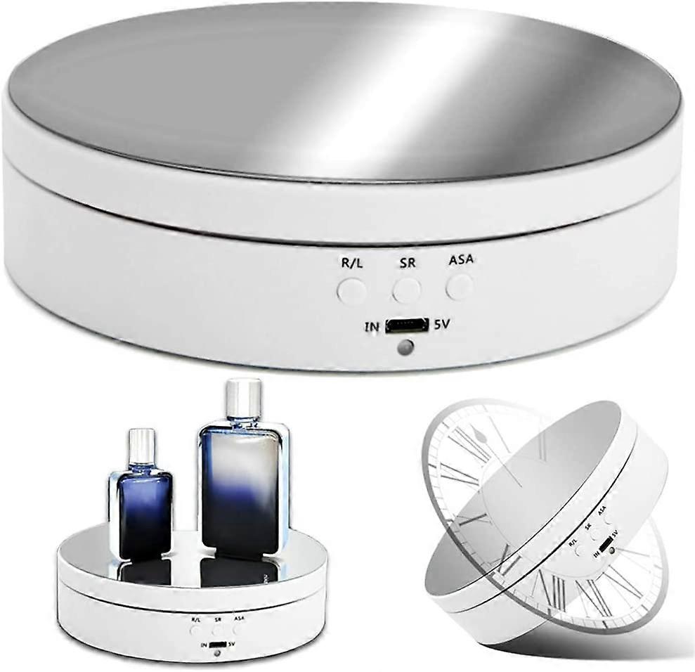 Motorized Rotating Display Stand, 360 Degree Rotating Turntable