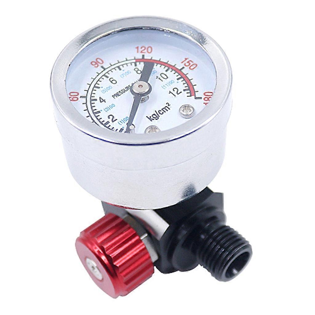 Replacement Air Regulator with steel-Protected Gauges, 1/4"Npt