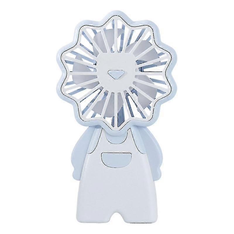 Mini Handheld Fan Small Personal Portable Fan Powerful Fan With Led Light