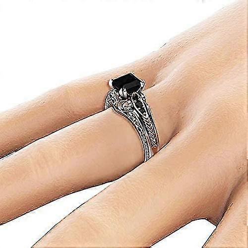 Anello Eternità YL In Argento Sterling 925 Con Zirconi 5A | Tormalina Rosa, Taglio 12, Placcato Oro Bianco