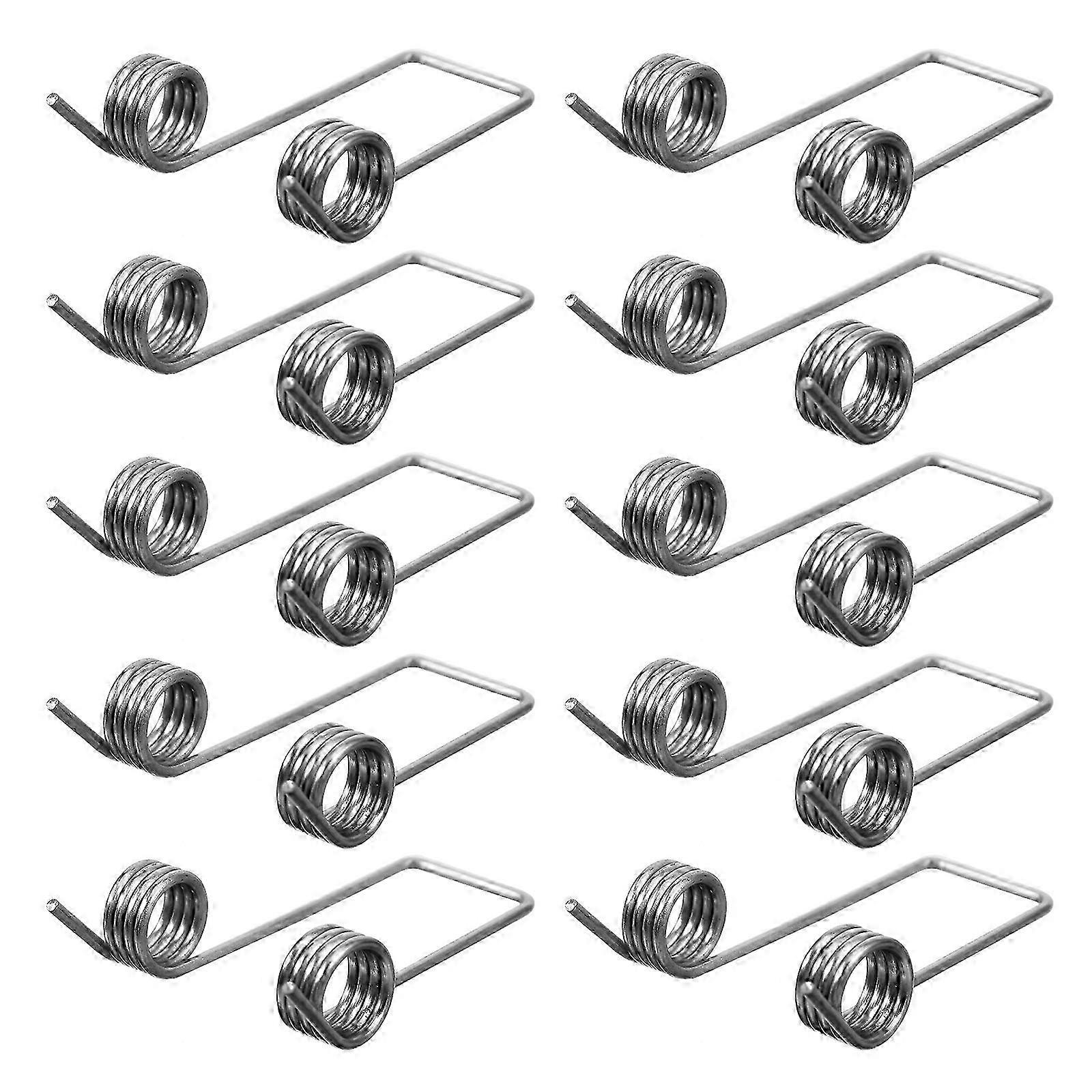 10pcs Storage Bucket Torsional Springs Garbage Can Torsional Springs Wire Torsional Springs Replacement Torsional Springs For Garbage Can