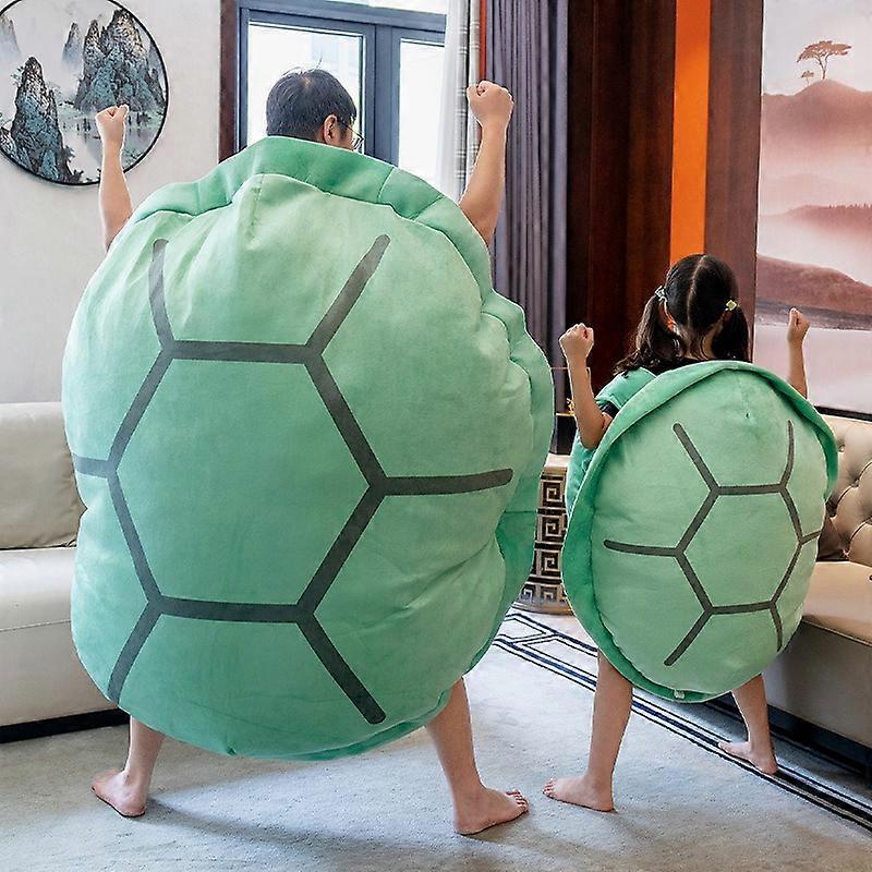 Turtle Shell Doll Wearable Turtle Shell Throw Pillow Doll Soft and Comfortable Plush Stuffed Animals Toy Gift