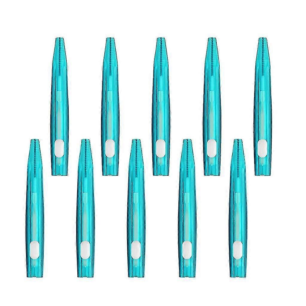 Set Of 10 Interdental Brushes Toothbrushes For Gaps