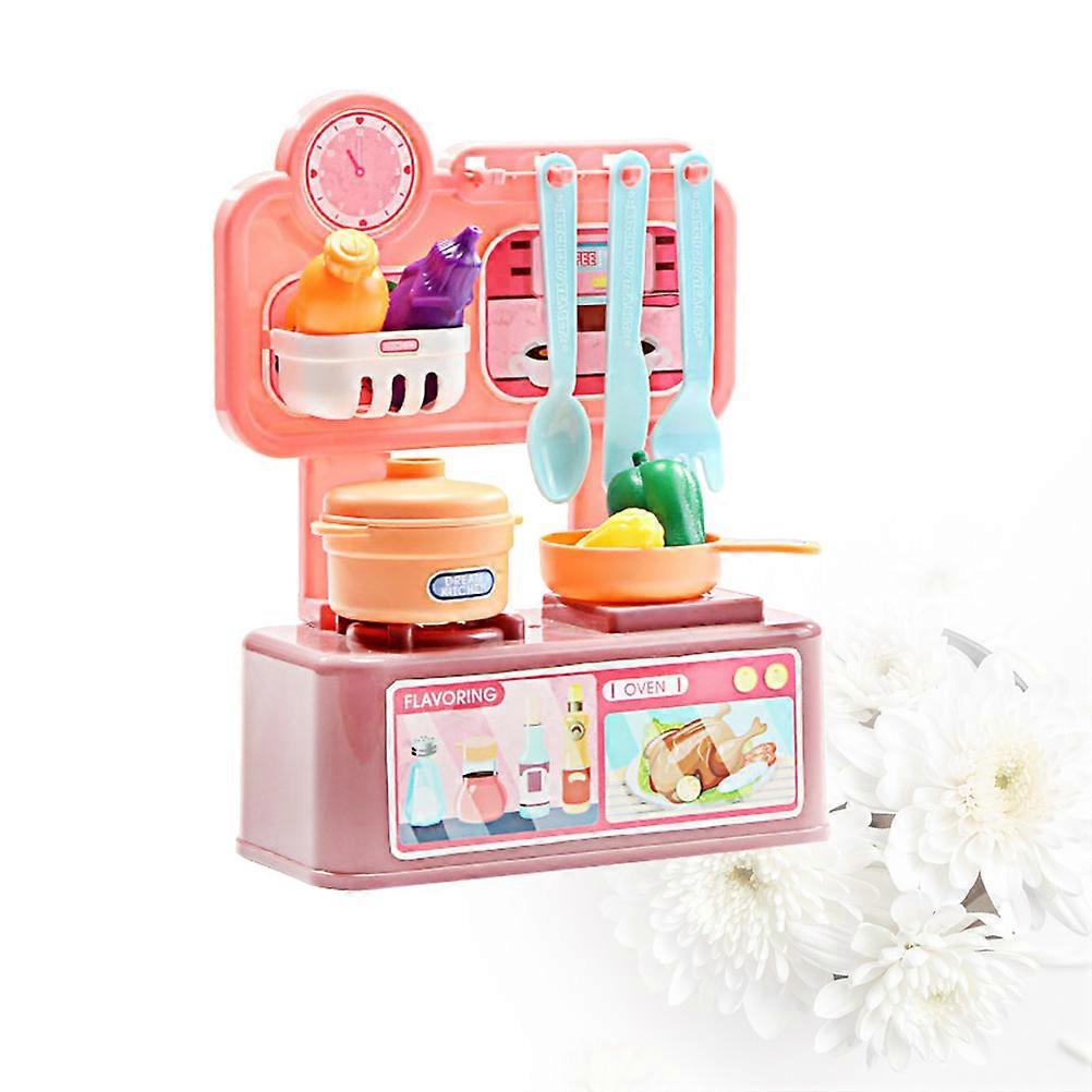1 Set Child Kitchen Toys Kids Kitchen Cutlery Toys Simulation Kitchen ...