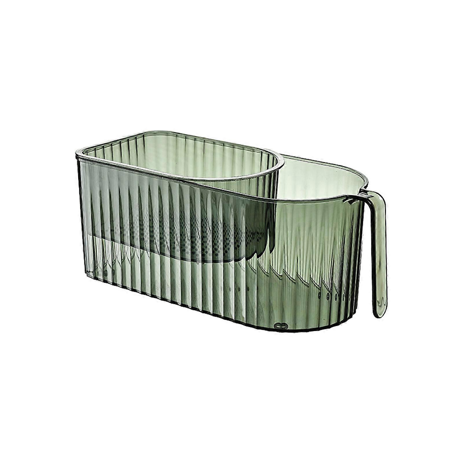 Refrigerator Organizer Set Clear Storage Bins for Fridge Freezer & Pantry