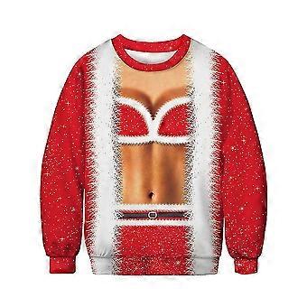 Unsiex Ugly Christmas Pullover Sweatshirts 3d Print Nieuwigheid Xmas